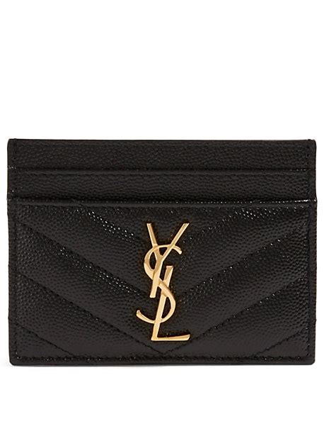 ysl wallet cardholder|YSL card holder on sale.